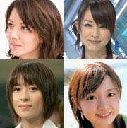 山本モナ|平井理央|青木裕子|紺野あさ美