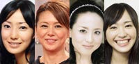 菅野美穂｜小泉今日子｜松田聖子｜新垣結衣