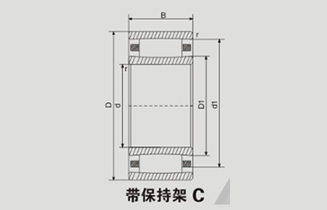 單列球面滾子軸承