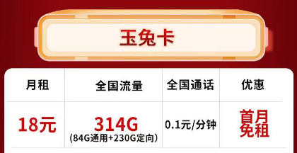 电信玉兔卡好用吗-18元314G流量|为什么会变成黑名单用户？