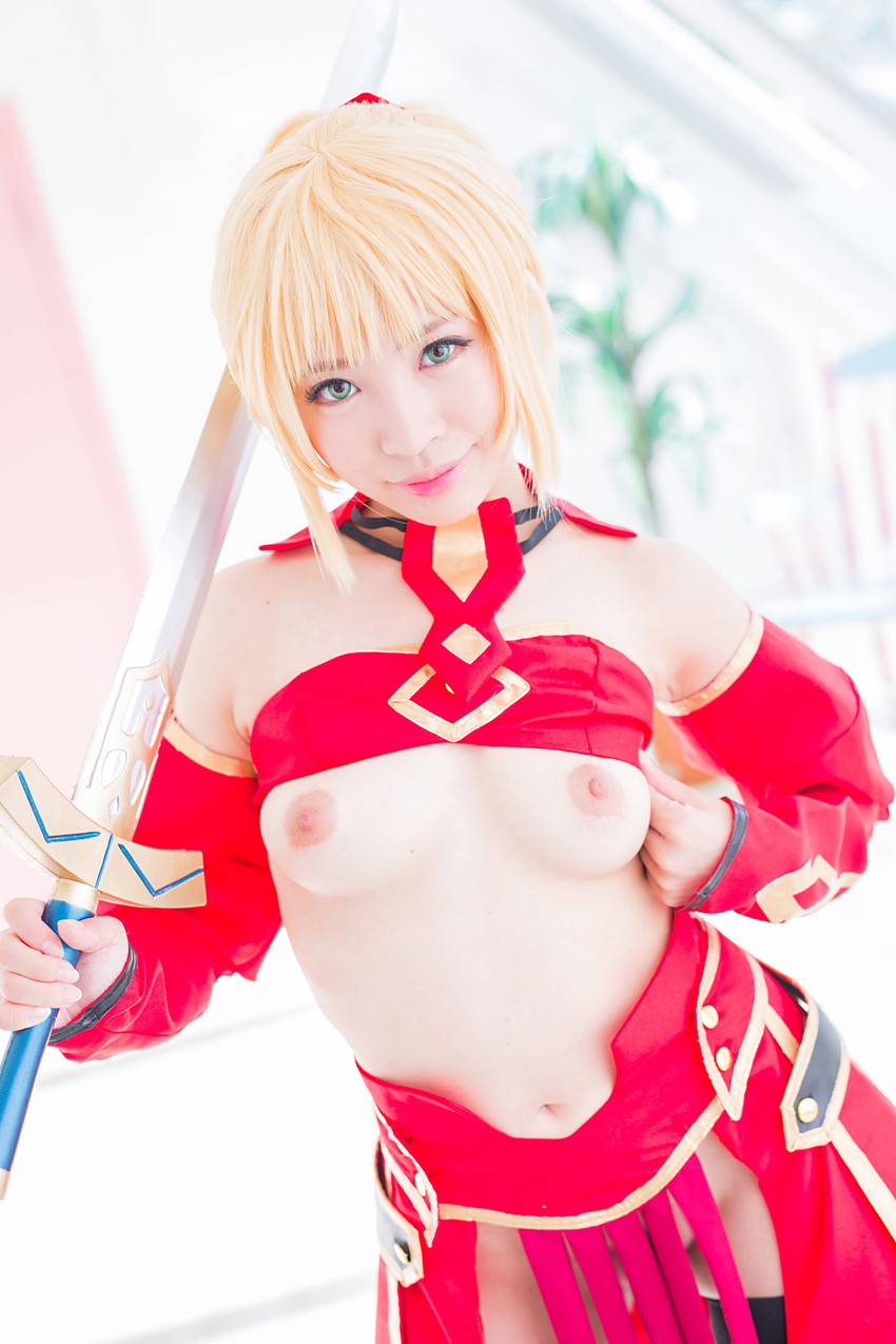 【過激コスプレイヤーエロ画像】もはや露出狂の変態コスプレイヤー！！乳首やおまんこのワレメをギリギリで隠して着エロを追求する過激コスプレイヤーのエロ画像集！ww【80枚】 56