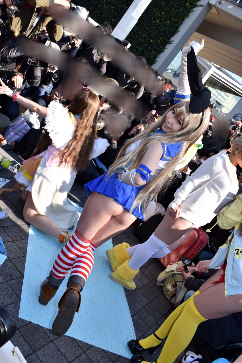 【コミケエロ画像】前かがみ不可避！これが素人娘たちのコスプレだと…！？ｗｗ 48