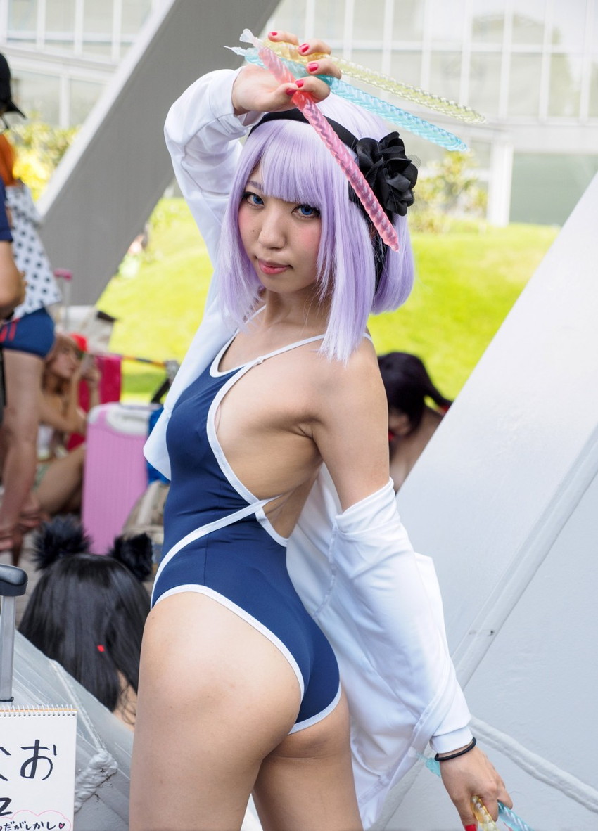 【コミケエロ画像】コミケってイベントの素人コスプレイヤーがめっちゃエロい件ｗ 36