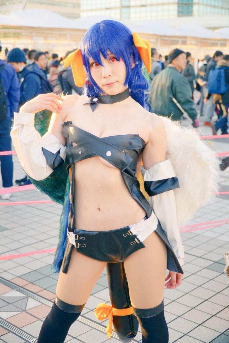 【コミケエロ画像】コミケとかいうイベントのコスプレイヤーがめっちゃ抜ける！ 40