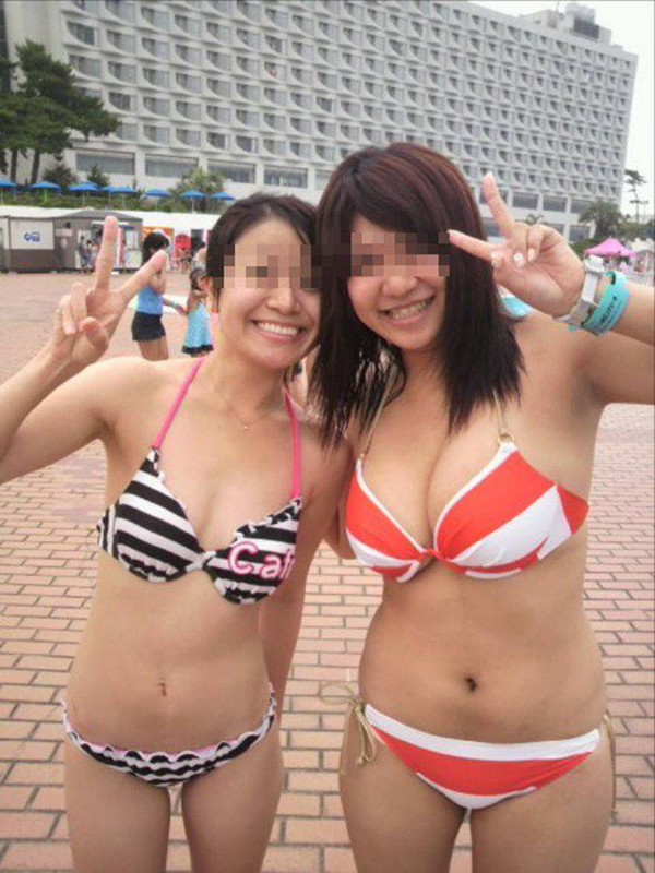 【素人水着エロ画像】夏は終わったが、まだまだ素人の水着が見てみたいぜ！ 08