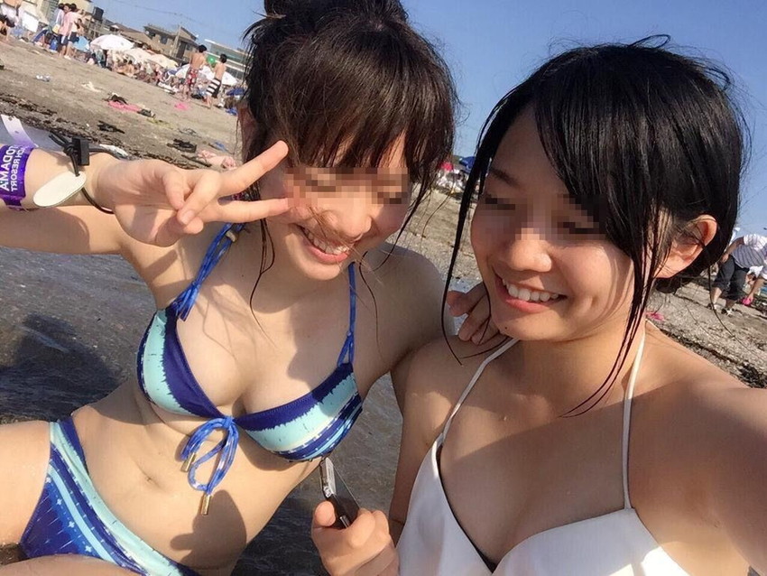 【素人水着エロ画像】夏は終わったが、まだまだ素人の水着が見てみたいぜ！ 67