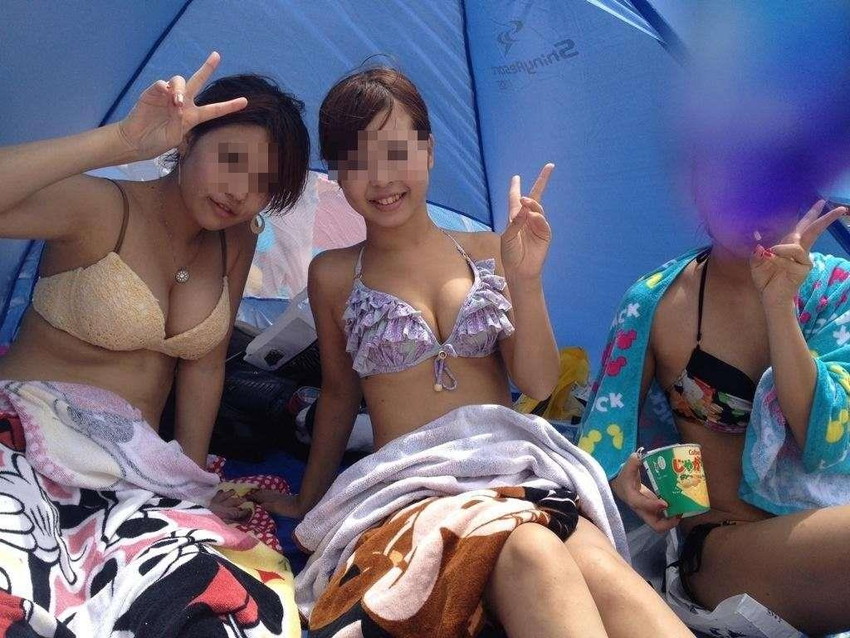 【素人水着エロ画像】すでに来年の夏が待ち遠しいとか言うやつちょっと来いｗｗ 34