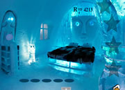 Modern Ice Hotel Escape