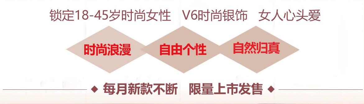 V6银饰加盟