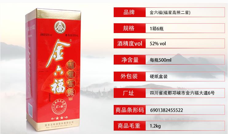 金六福酒业加盟