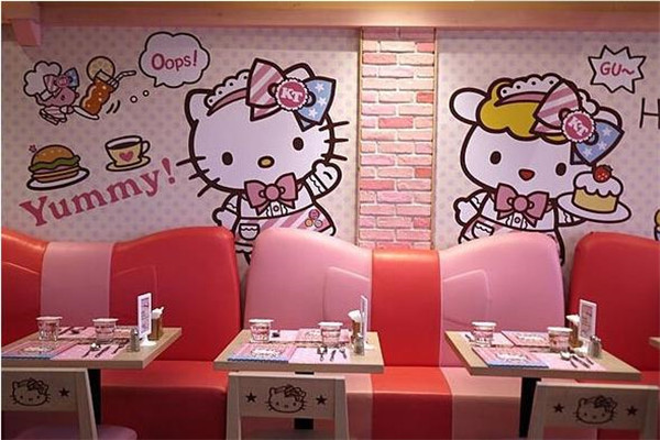 hellokitty主题餐厅加盟