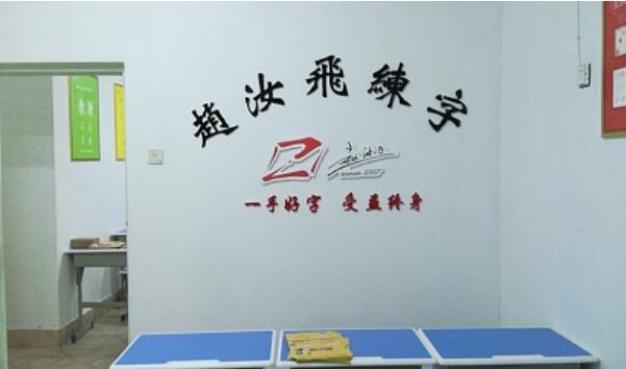 赵汝飞练字