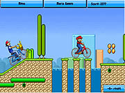 Play Toon bmx race Game