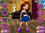 Play Bratz dana christmas eve Game