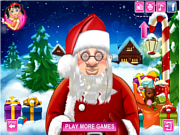 Play Santa s real haircuts Game