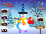 Play Snowman decor Game