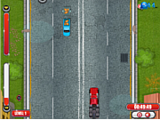 Play Crazy trucker rush Game