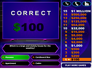 Play Who will be a millionaire Game