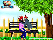 Play Naughty monkey kissing Game