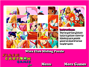 Play Winx club sliding puzzle Game