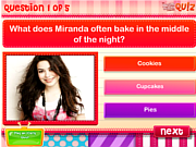 Play Dm quiz do you know miranda cosgrove  Game