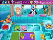 Play Barbie ice cream parlor Game