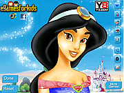 Play Princess jasmine make up Game