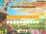 Play Easter 2013 word scramble Game