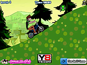 Play Ben 10 riding bike Game