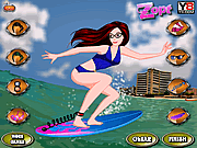 Play Beach surfer dressup Game