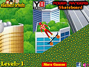 Play Power rangers skateboard Game