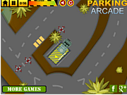 Play Army vehicles parking Game