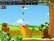 Play Teddy love kiss Game