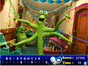 Play Hidden letters monster university Game