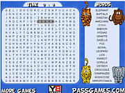 Play Safari animals word search Game