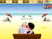 Play Modern beach kiss Game