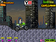 Play Ben 10 bike riding challenge Game