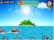 Play Spongebob jet ski Game