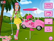 Play Golf barbie Game