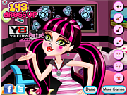 Play Monster high draculaura spa facial makeover Game