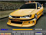 Play Taxi cab letters Game