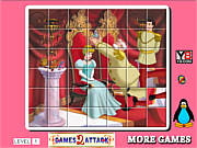 Play Princess cinderella spin puzzle Game