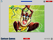 Play Taz jigsaw Game