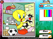 Play Tweety coloring Game