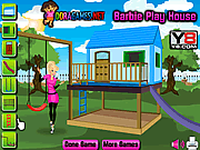 Play Barbie new play house Game