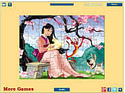 Play Princess mulan jigsaw Game