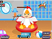 Play Cute baby boy bath Game