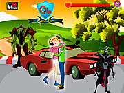 Play Ben 10 kissing Game