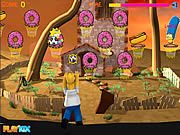 Play Simpson hoops Game