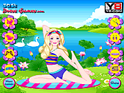 Play Barbie yoga teacher Game